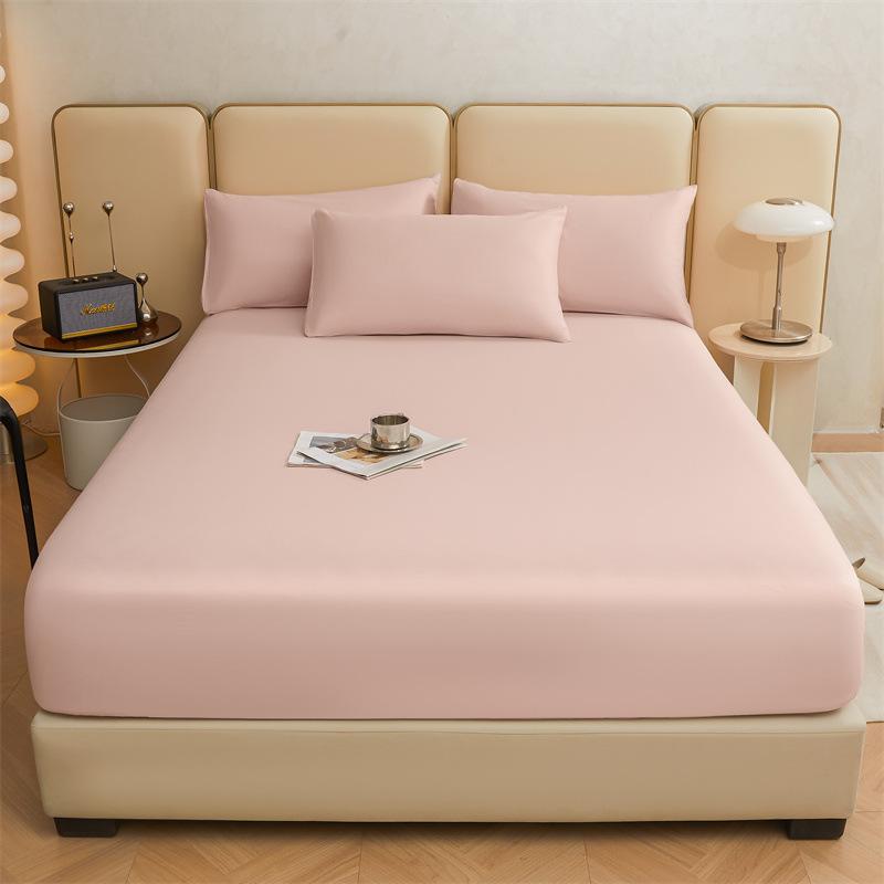 Новый тип А Длинноволокнистый хлопок Чистый хлопок Простыня на резинке Простыня на резинке из чистого хлопка Однотонная простыня на резинке Однотонная простыня на резинке 90x200cm Height 25cm