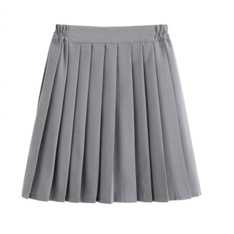 Юбка плиссированная на резинке JK-формы Юбка плиссированная на резинке JK-формы Black M