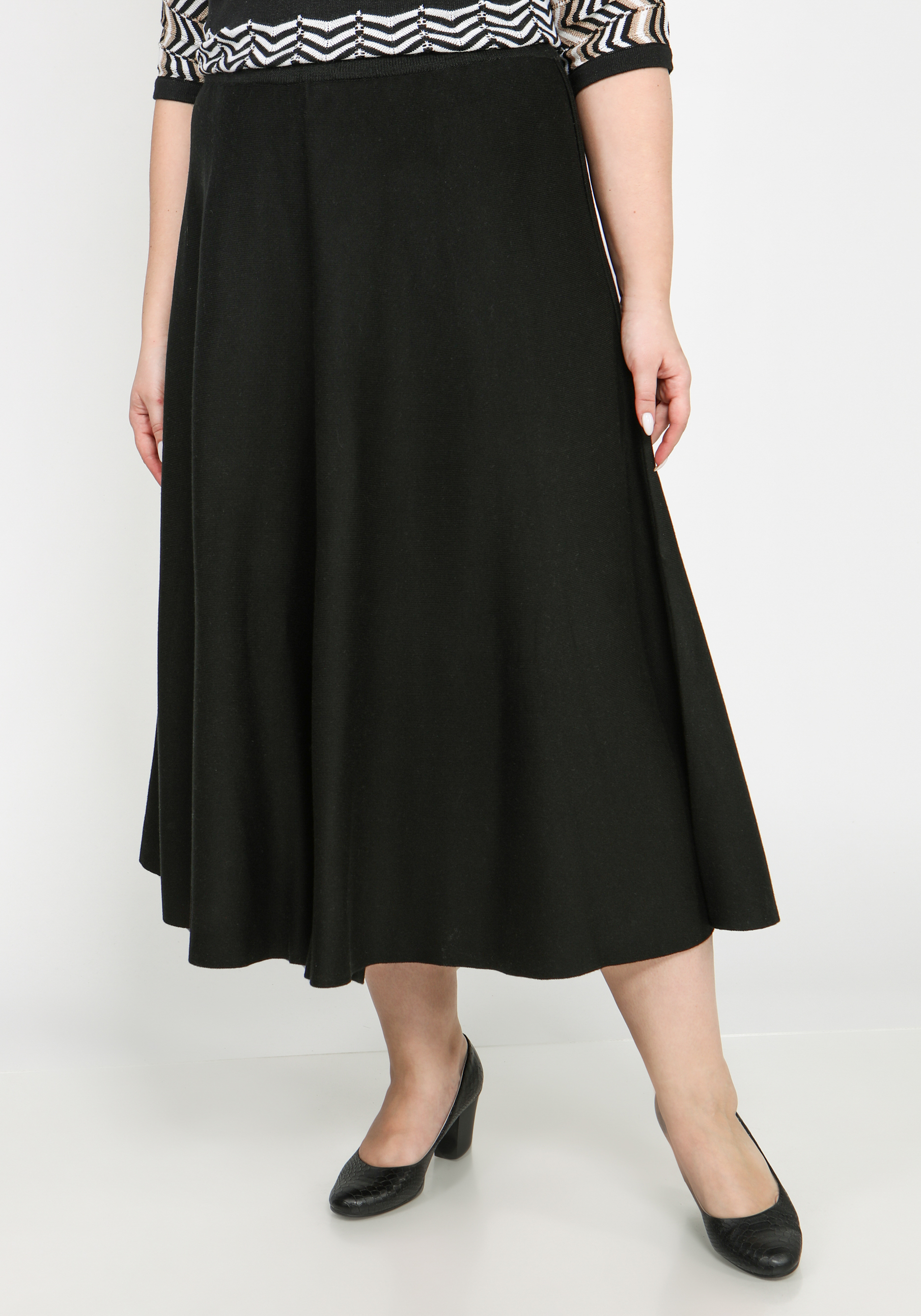 Юбка полусолнце на резинке